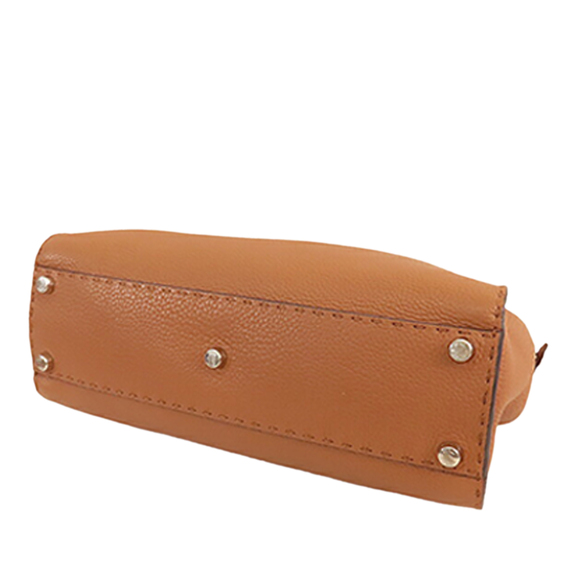 Pre-Loved Fendi Medium Leather Selleria Peekaboo Iconic Satchel - Picture 3 of 12